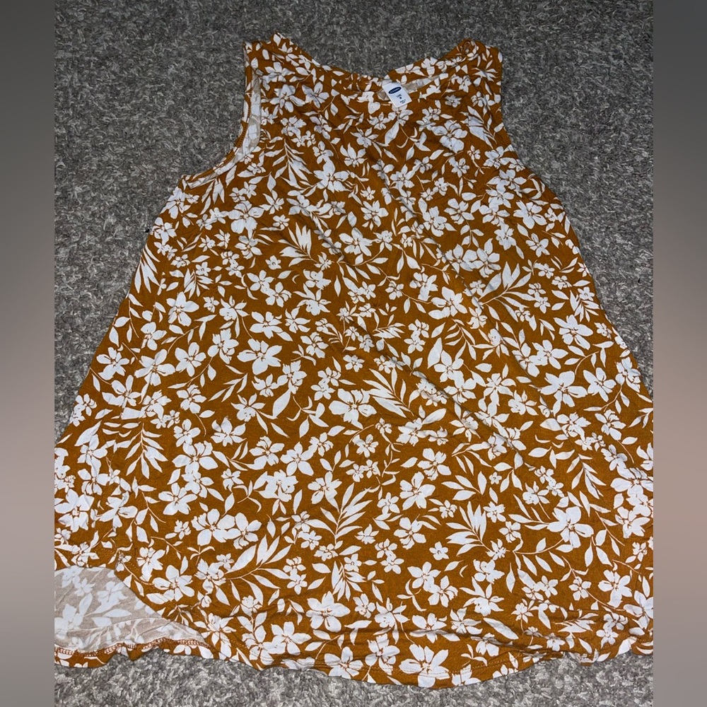 Floral tank top
